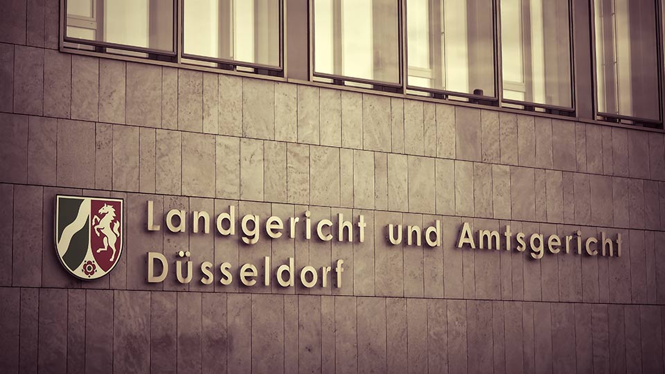 Landgericht und Amtsgericht Düsseldorf.