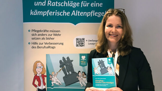 Alten­pflege: Whist­le­b­lo­we­rin Andrea Würtz mit neuem Buch!